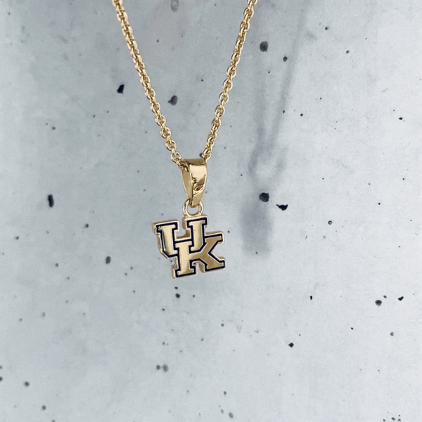 University of Kentucky Pendant Necklace - Gold