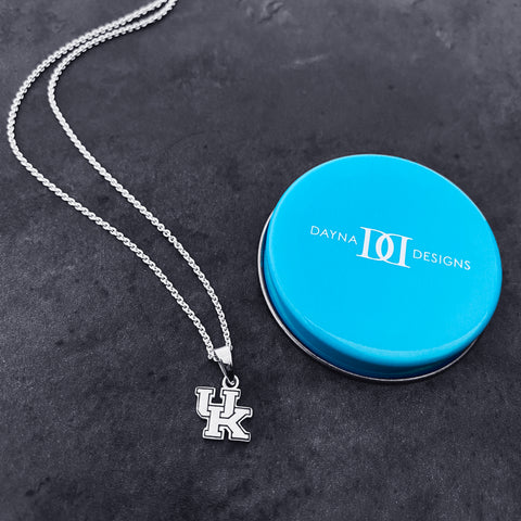 University of Kentucky Pendant Necklace - Silver