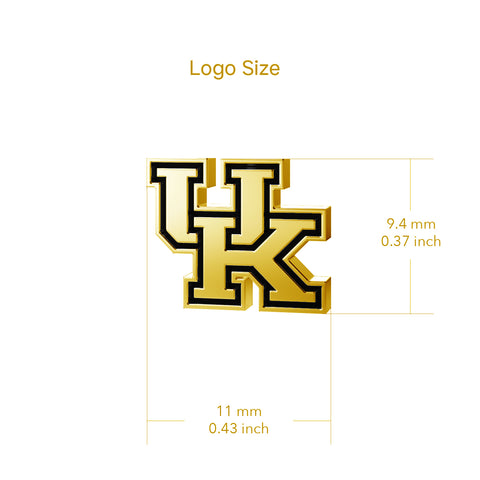University of Kentucky Stud Earrings - Gold
