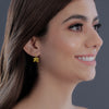 University of Michigan Dangle Earrings - Gold
