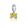 University of Michigan Bracelet Charm - Enamel