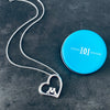 University of Minnesota Heart Necklace - Silver