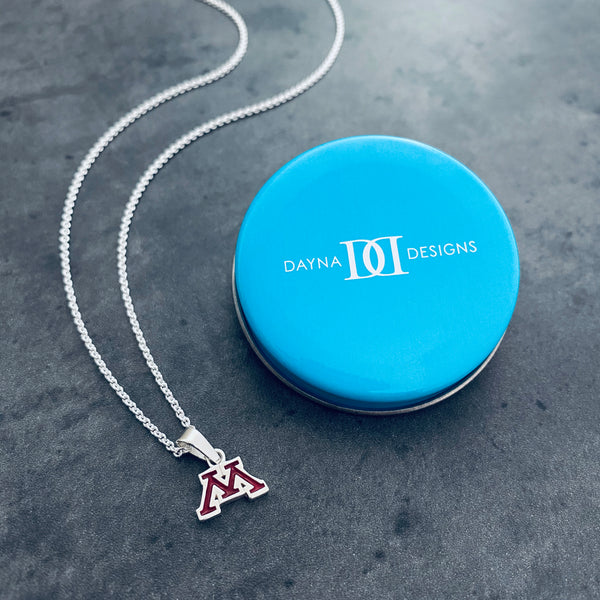 University of Minnesota Pendant Necklace - Enamel