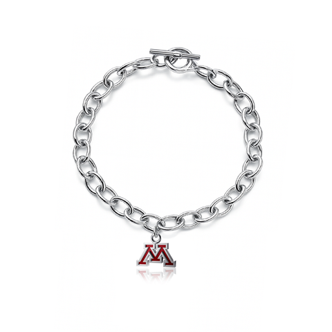 University of Minnesota Link Bracelet - Enamel