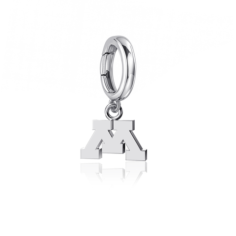 University of Minnesota Bracelet Charm - Silver