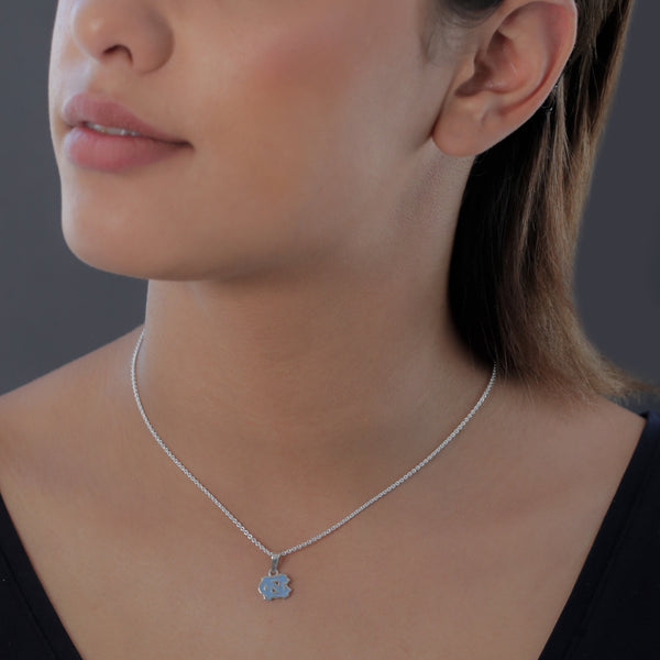 University of North Carolina Pendant Necklace - Enamel