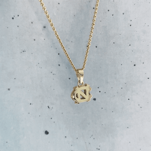 University of North Carolina Pendant Necklace - Gold