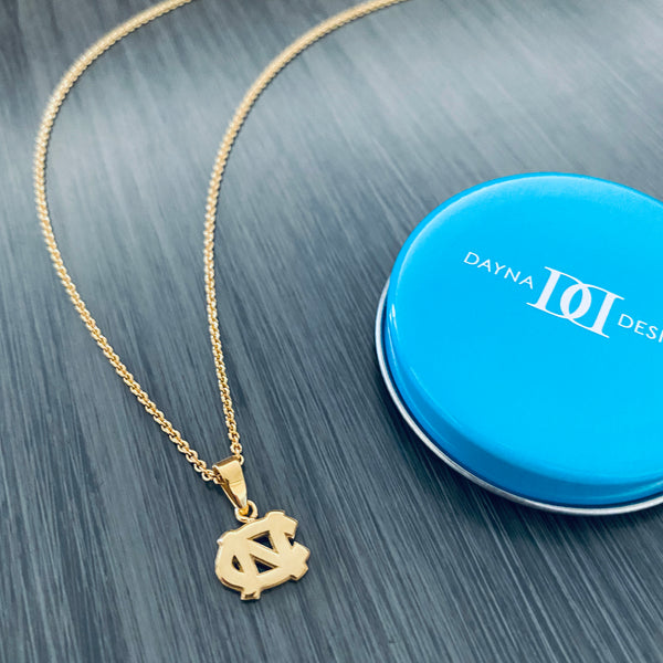 University of North Carolina Pendant Necklace - Gold
