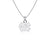University of North Carolina Pendant Necklace - Silver