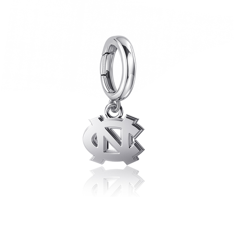 University of North Carolina Bracelet Charm - Silver