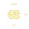 University of North Carolina Pendant Necklace - Gold