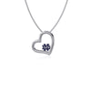 University of Notre Dame Heart Necklace - Enamel