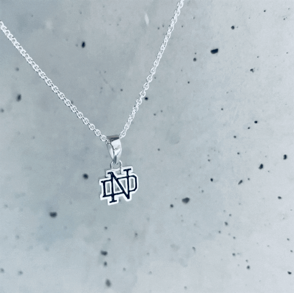 University of Notre Dame Pendant Necklace - Enamel