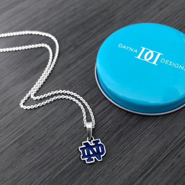 University of Notre Dame Pendant Necklace - Enamel