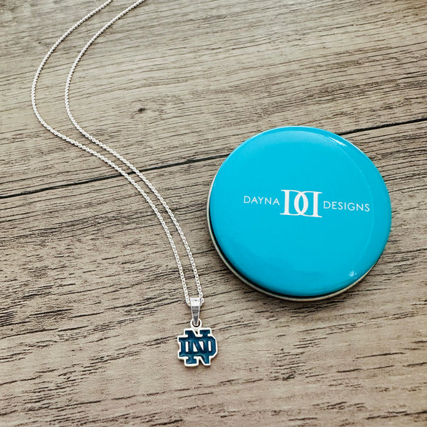 University of Notre Dame Pendant Necklace - Enamel