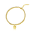 University of Notre Dame Beaded Bracelet - Gold