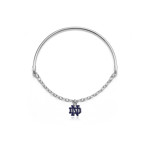 University of Notre Dame Moon Bracelet - Enamel