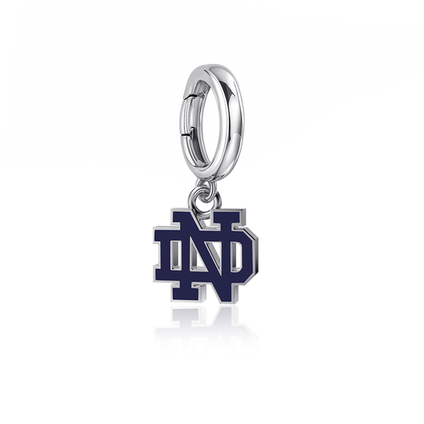 University of Notre Dame Bracelet Charm - Enamel