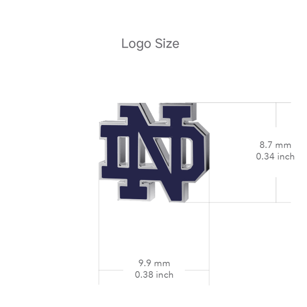 University of Notre Dame Moon Bracelet - Enamel
