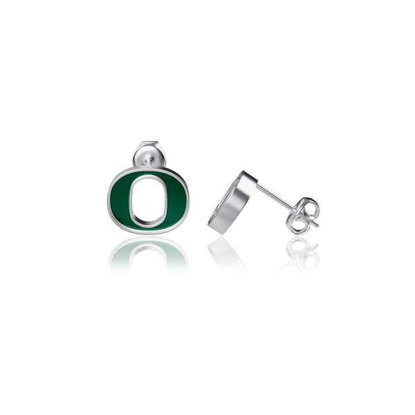 University of Oregon Stud Earrings - Enamel