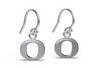 University of Oregon Dangle Earrings - Silver