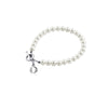 University of Oregon Pearl Bracelet - Silver