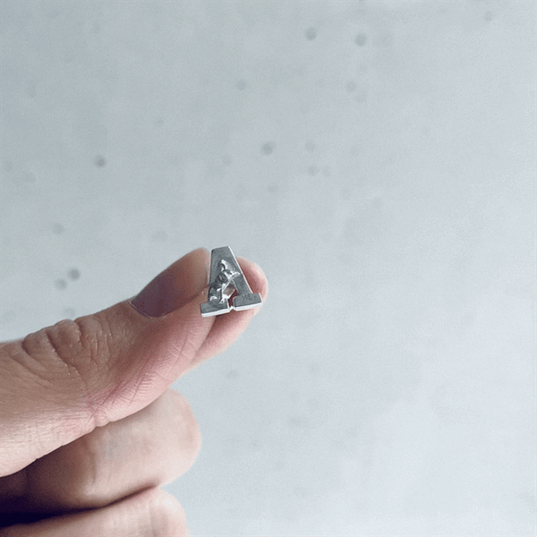 US Military Academy Black Knights Stud Earrings - Silver