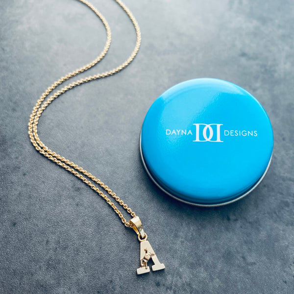 US Military Academy Black Knights Pendant Necklace - Gold