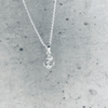 US Naval Academy Pendant Necklace - Silver