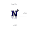 US Naval Academy Link Bracelet - Enamel
