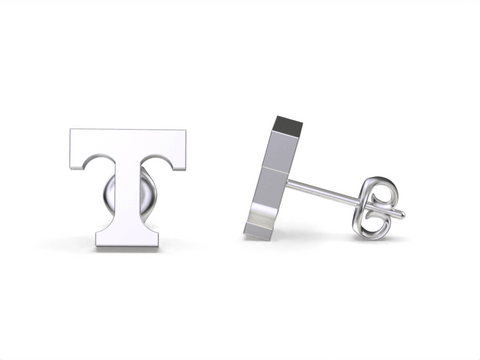 University of Tennessee Stud Earrings - Silver