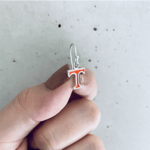 University of Tennessee Dangle Earrings - Enamel