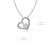Utah Utes Heart Pendant Necklace - Silver
