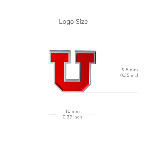Utah Utes Dangle Earrings - Enamel