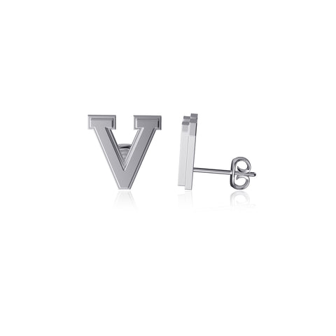 Virginia Cavaliers Post Earrings - Silver