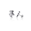 University of Wisconsin Stud Earrings - Silver