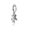 University of Wisconsin Bracelet Charm - Silver