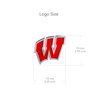 University of Wisconsin Bracelet Charm - Enamel