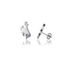 University of Wyoming Stud Earrings - Silver