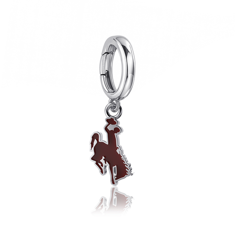 University of Wyoming Bracelet Charm - Enamel