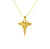 Medical Caduceus Pendant Necklace - Gold Plated