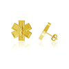 EMT Stud Earrings - Gold Plated