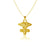 Nurse Caduceus Pendant Necklace - Gold Plated