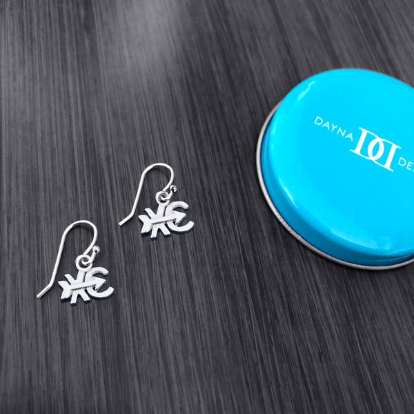 Cross Country Dangle Earrings