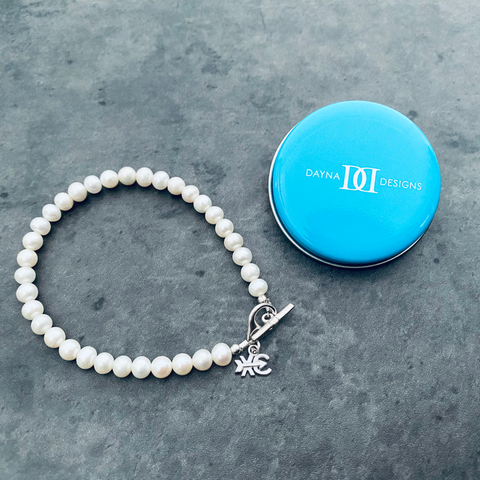 Cross Country Pearl Bracelet