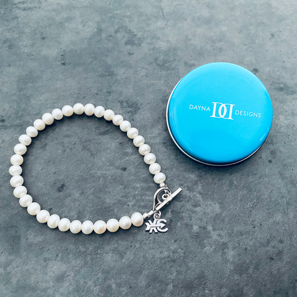 Cross Country Pearl Bracelet