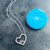 Purdue Boilermakers Heart Pendant Necklace - Enamel