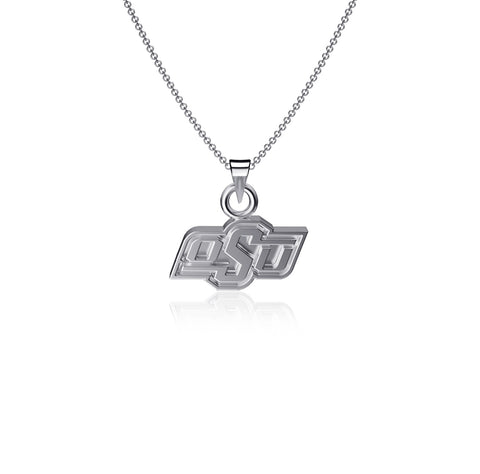 Oklahoma State Cowboys Pendant Necklace - Silver
