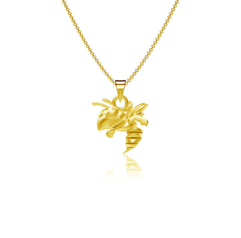 Georgia Tech Pendant Necklace - Gold Plated