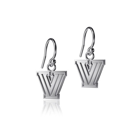 Villanova University Dangle Earrings - Silver